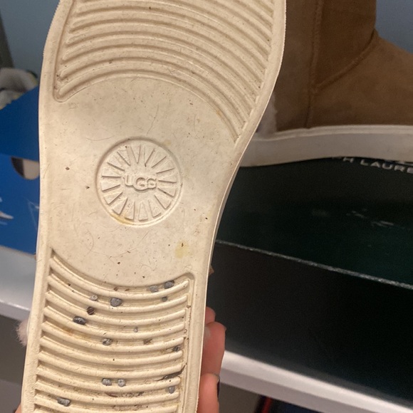 Ugg mini chestnut boots suede - Picture 3 of 6